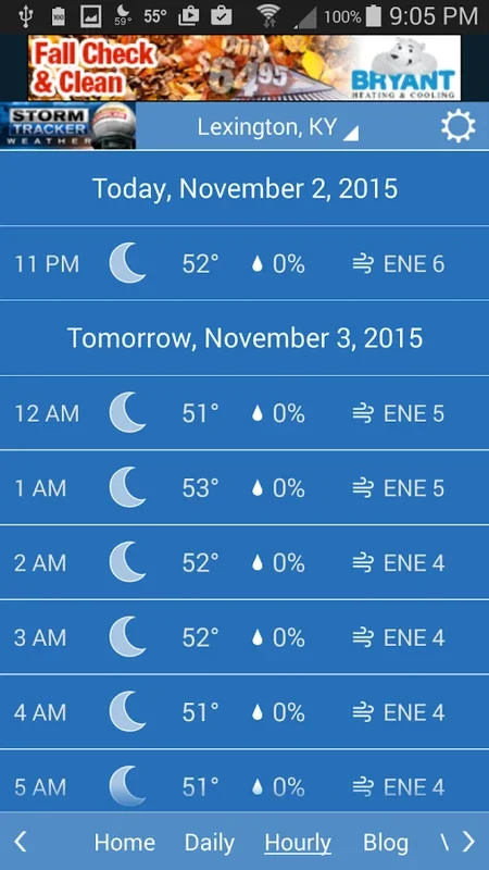 Storm Tracker Weather for Android: Precise Local Forecasts