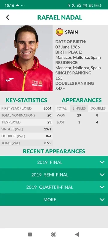 Davis Cup for Android - Stay Updated with Tennis News