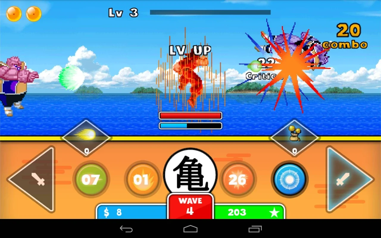 Goku Saiyan Warrior for Android - Engaging 2D Action