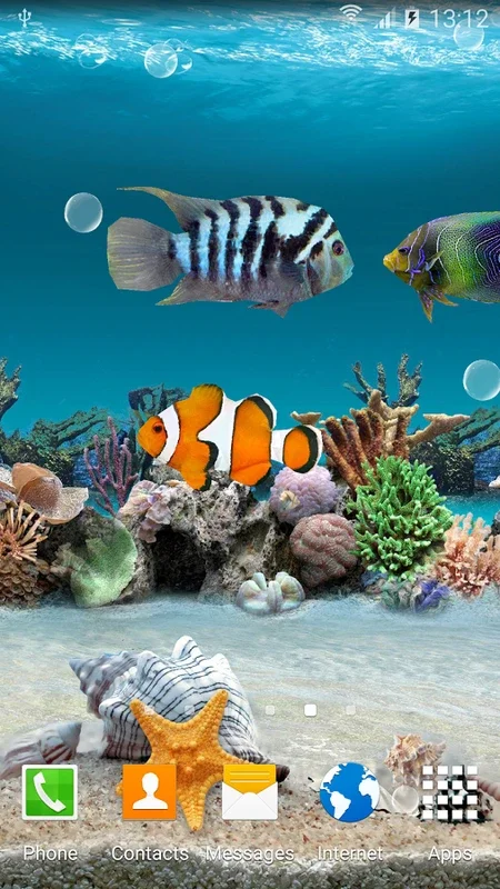 Coral Fish 3D Live Wallpaper for Android - Immersive Underwater Experience