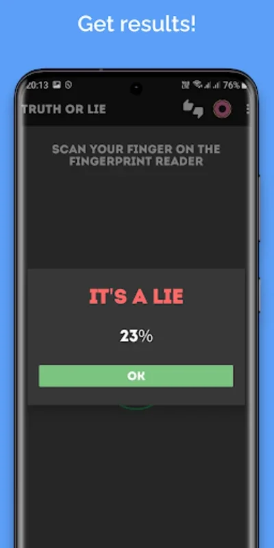 Lie Detector for Android - Engaging Deception Games