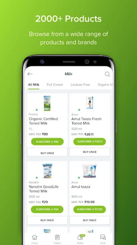 bbdaily: Online Milk & Grocery for Android - Hassle - Free Daily Essentials Delivery