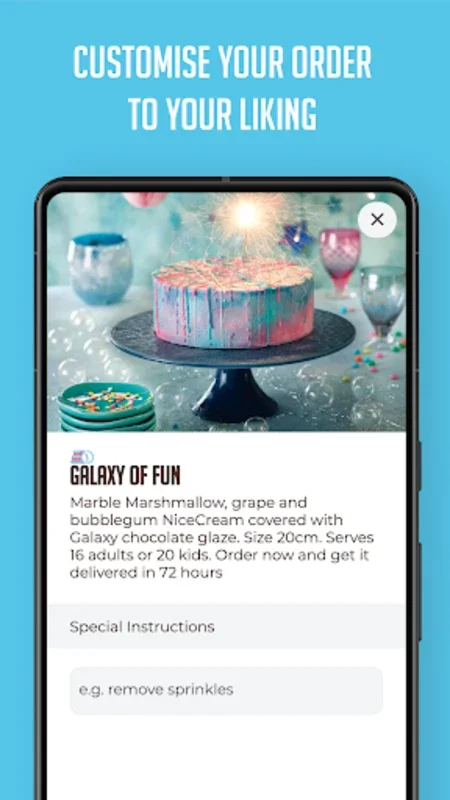 Milky Lane for Android - Simplify Treat Ordering