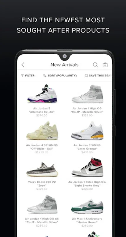 Stadium Goods for Android - Download the APK from AppHuts