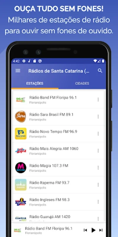 Rádios de Santa Catarina AM/FM for Android - Enjoy Diverse Radio Stations