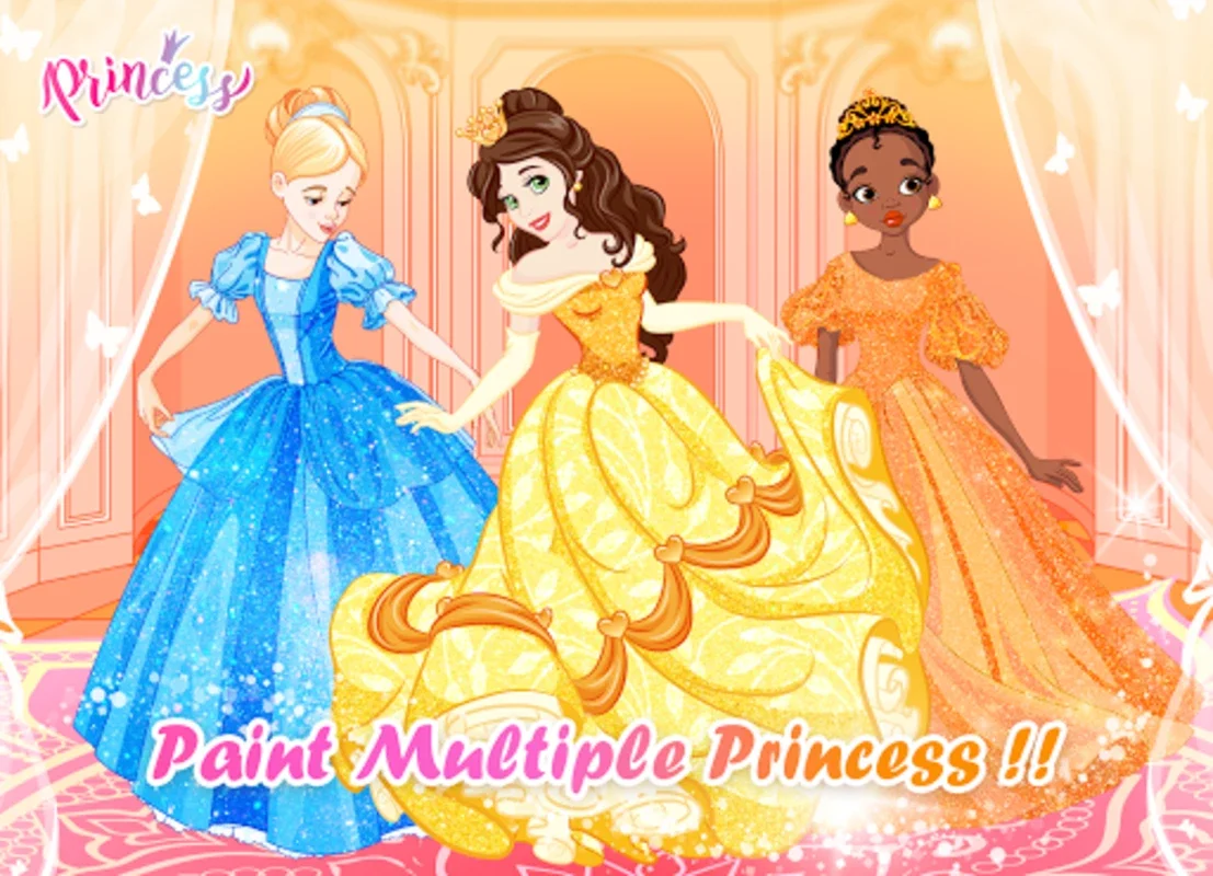 Princess Color by Number Game for Android: A Magical Coloring Experience