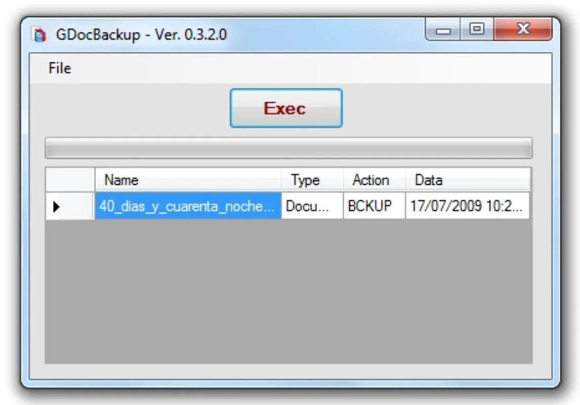 GDocBackup for Windows - Securely Backup Your Google Docs