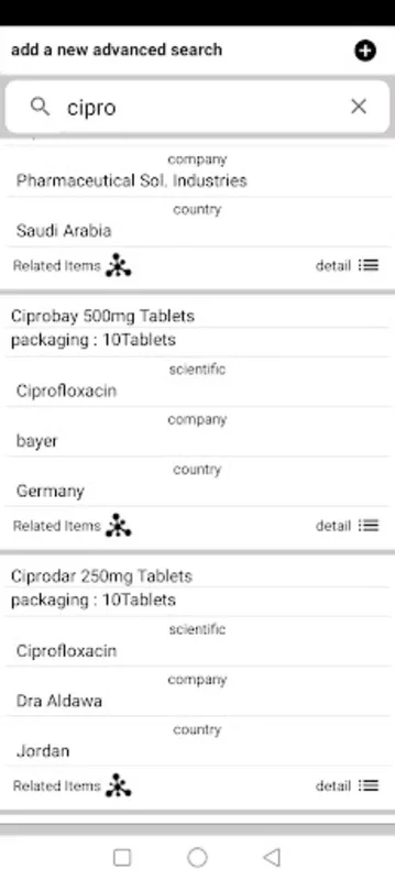 drugs summary for Android - Comprehensive Drug Info App