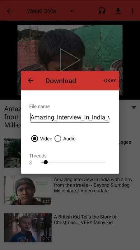 Youtube Play&Download for Android: Stream and Save Videos