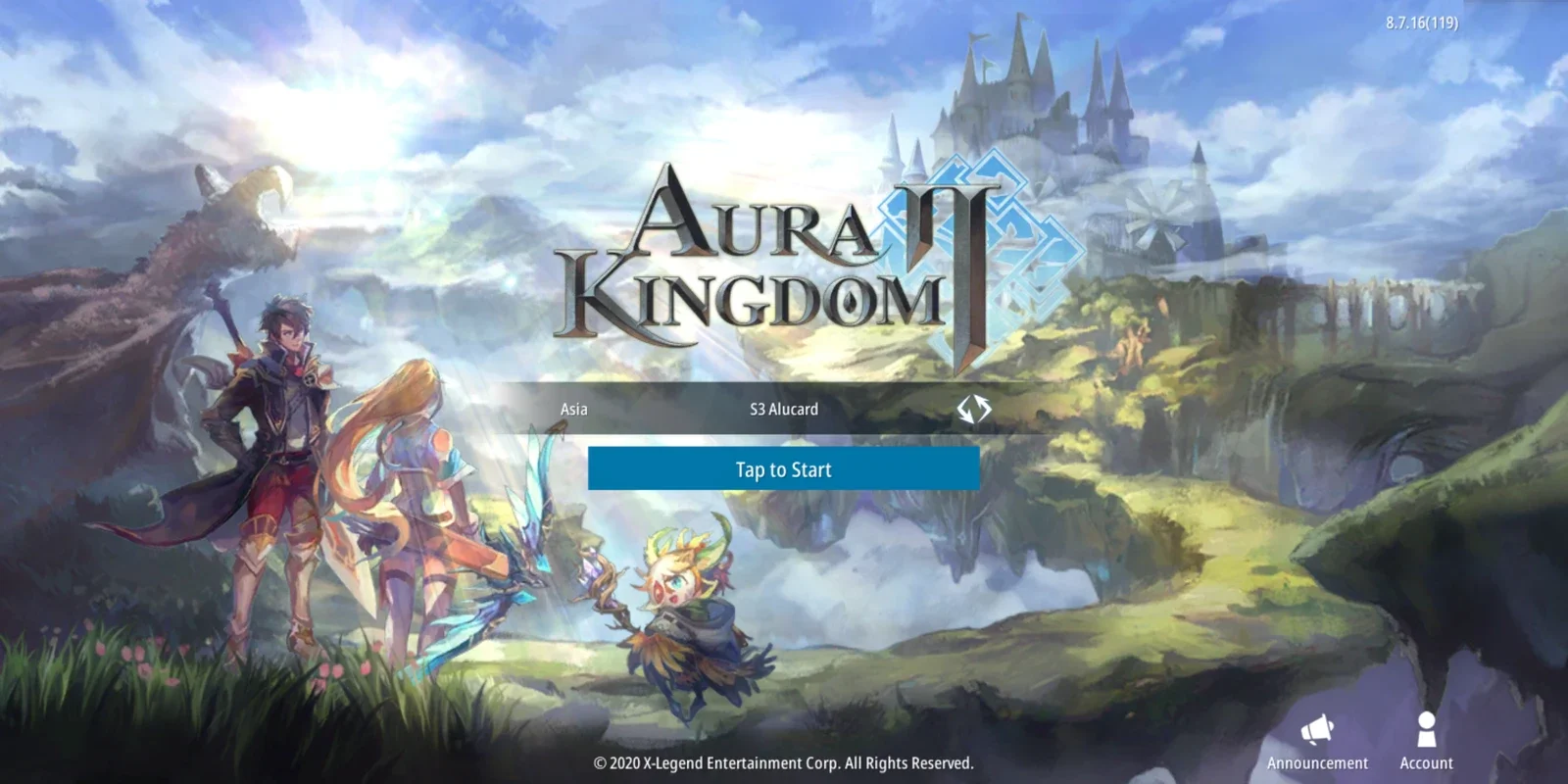 Aura Kingdom 2 for Android - Overthrow Tyrants