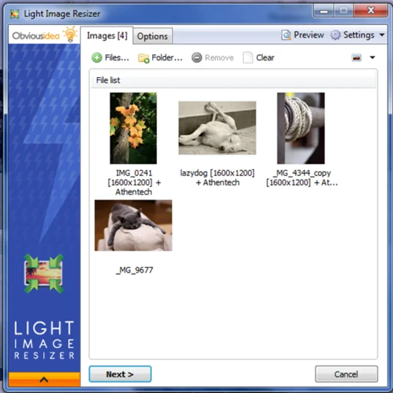 Light Image Resizer for Windows - Free and Easy Image Resizing