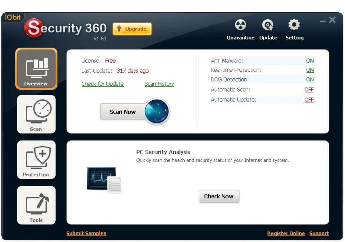 Security 360 Free for Windows - Comprehensive Protection