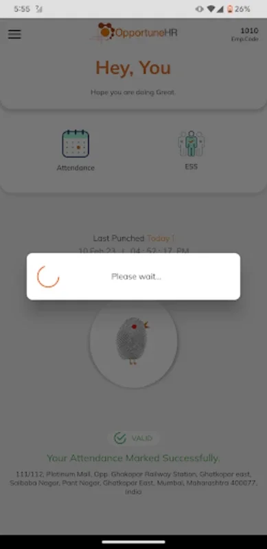 OpportuneHR for Android - Streamline HR with Automated Attendance