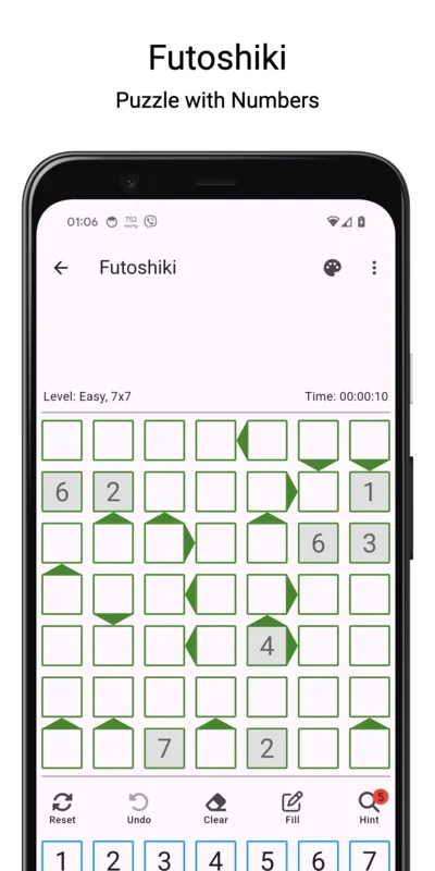 Futoshiki for Android - Enjoy the Logic Puzzle Game