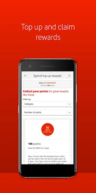 My Vodafone (UK) for Android - Manage Mobile Services Easily