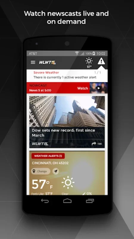 WLWT for Android: Cincinnati News and Weather