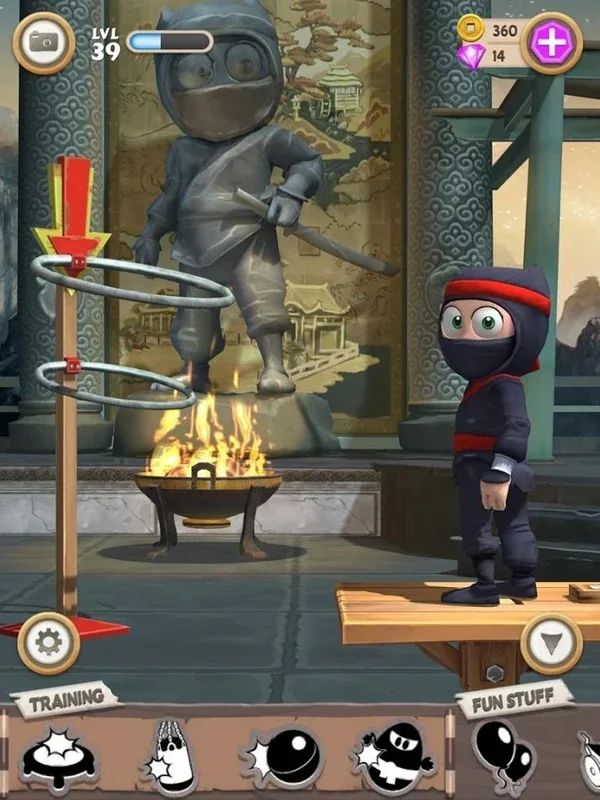 Clumsy Ninja for Android - No Downloading Needed