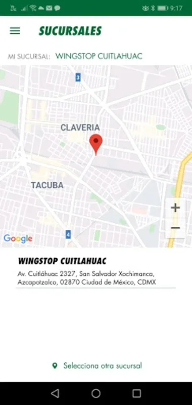 Wingstop México for Android - Delicious Wings at Your Fingertips