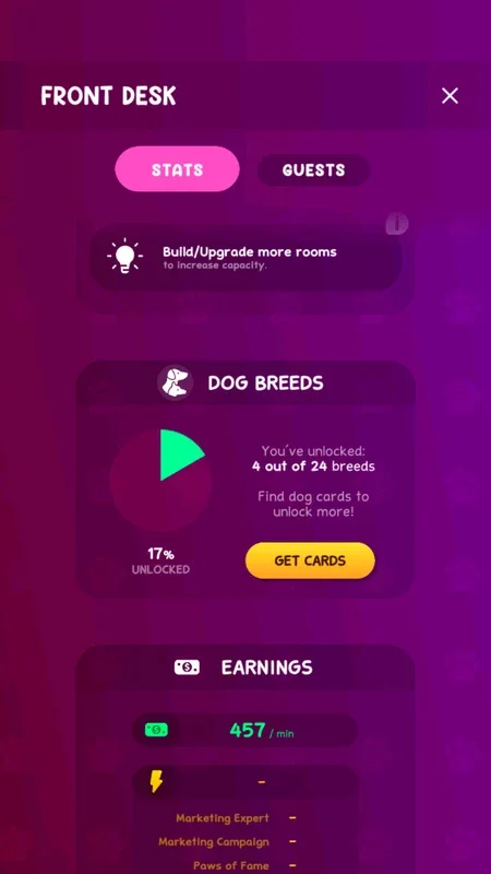 Dog Hotel Tycoon for Android - Build a Furry Paradise