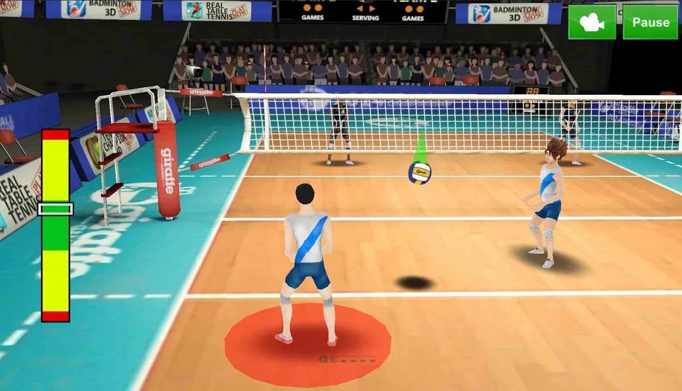 Volleyball 3D for Android - Enjoy 2-on-2 Matches