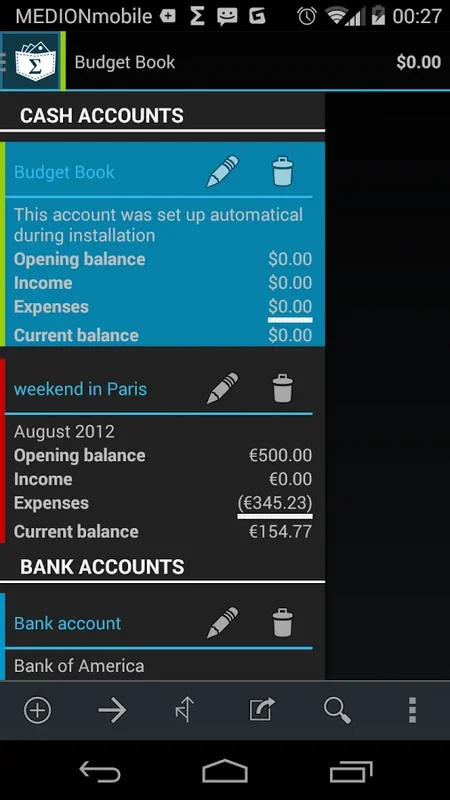 My Expenses for Android - Efficient Personal Finance Management