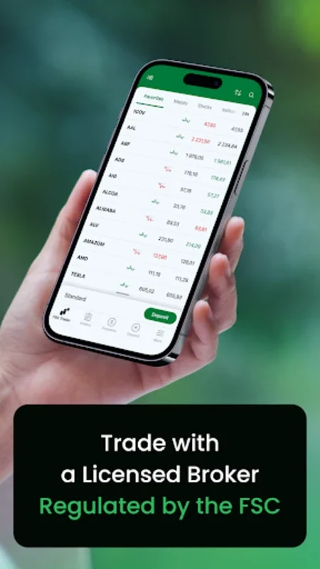 FBS for Android - Commission-Free Trading with 650+ Assets