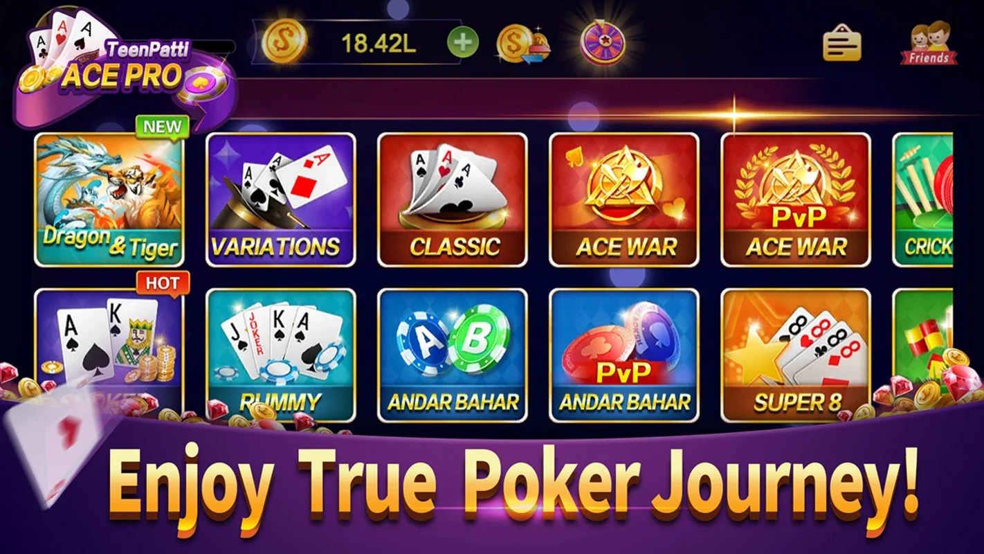 Teenpatti Ace Pro: Play Teen Patti, Rummy & Poker on Android