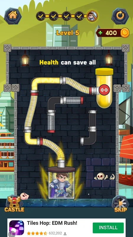 Hero Pipe Rescue for Android - Save the Princess