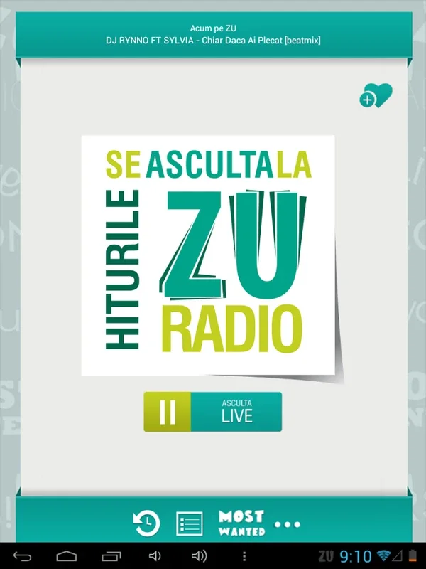 Radio ZU for Android - Stream Live Music and News