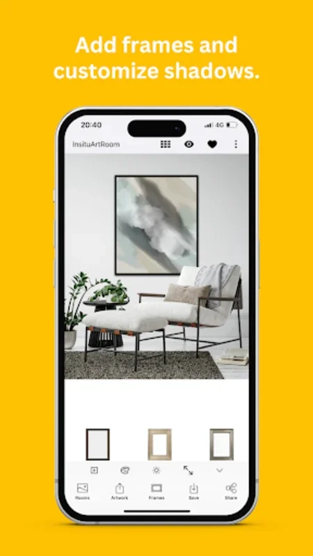 Insitu Art Room for Android: Visualize Art in Any Room