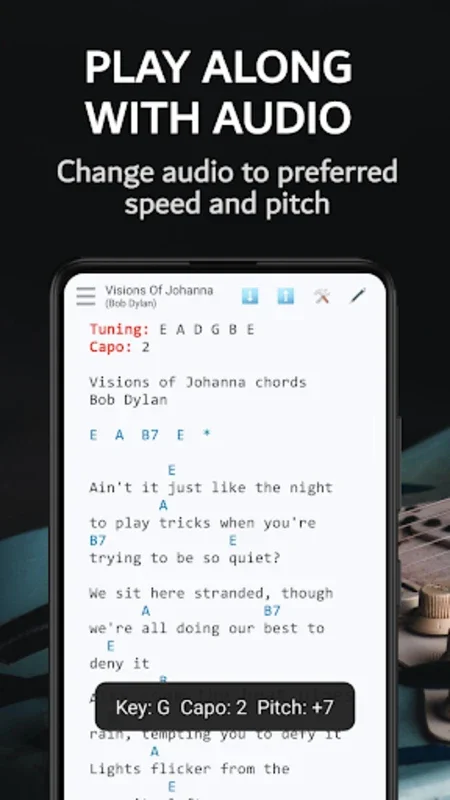 JSongSheet for Android - Ideal for Music Lovers