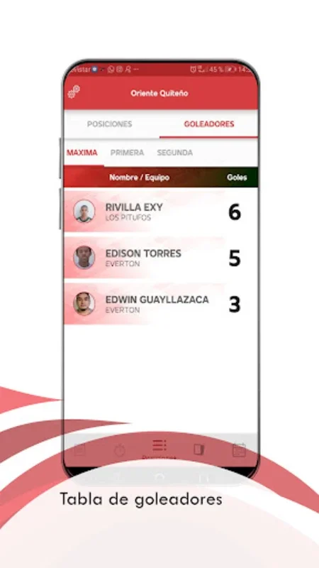 Liga Oriente Quiteño for Android: Comprehensive Championship Updates