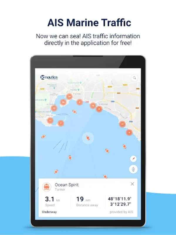 IQNautics - The Live Marine Tr for Android: Seamless Marine Navigation