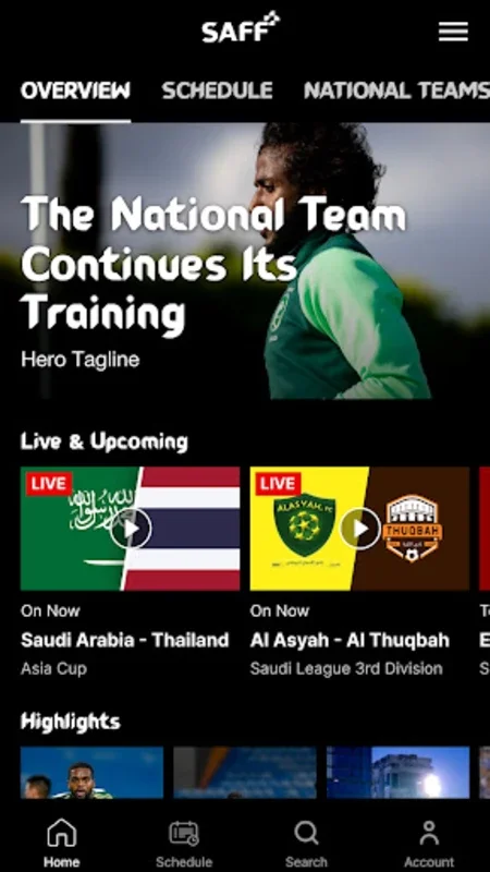 SAFF+ for Android - Get Comprehensive Saudi Football Coverage