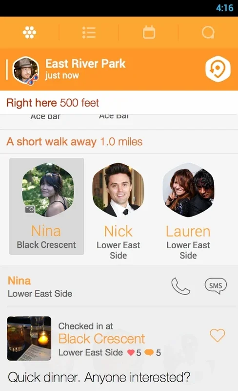 Swarm for Android - Connect with Nearby Friends