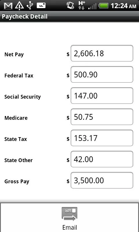 Paycheck Free for Android - Accurate Net Income Calculator