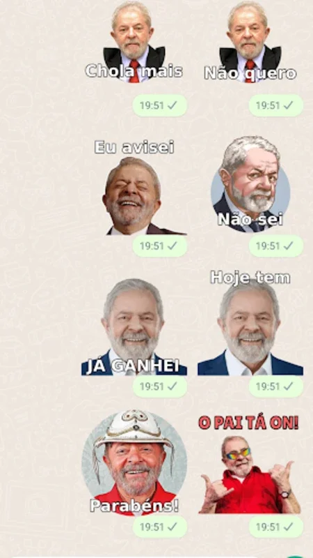 Figurinhas do Lula for Android - Enhance Chats with Lula Stickers