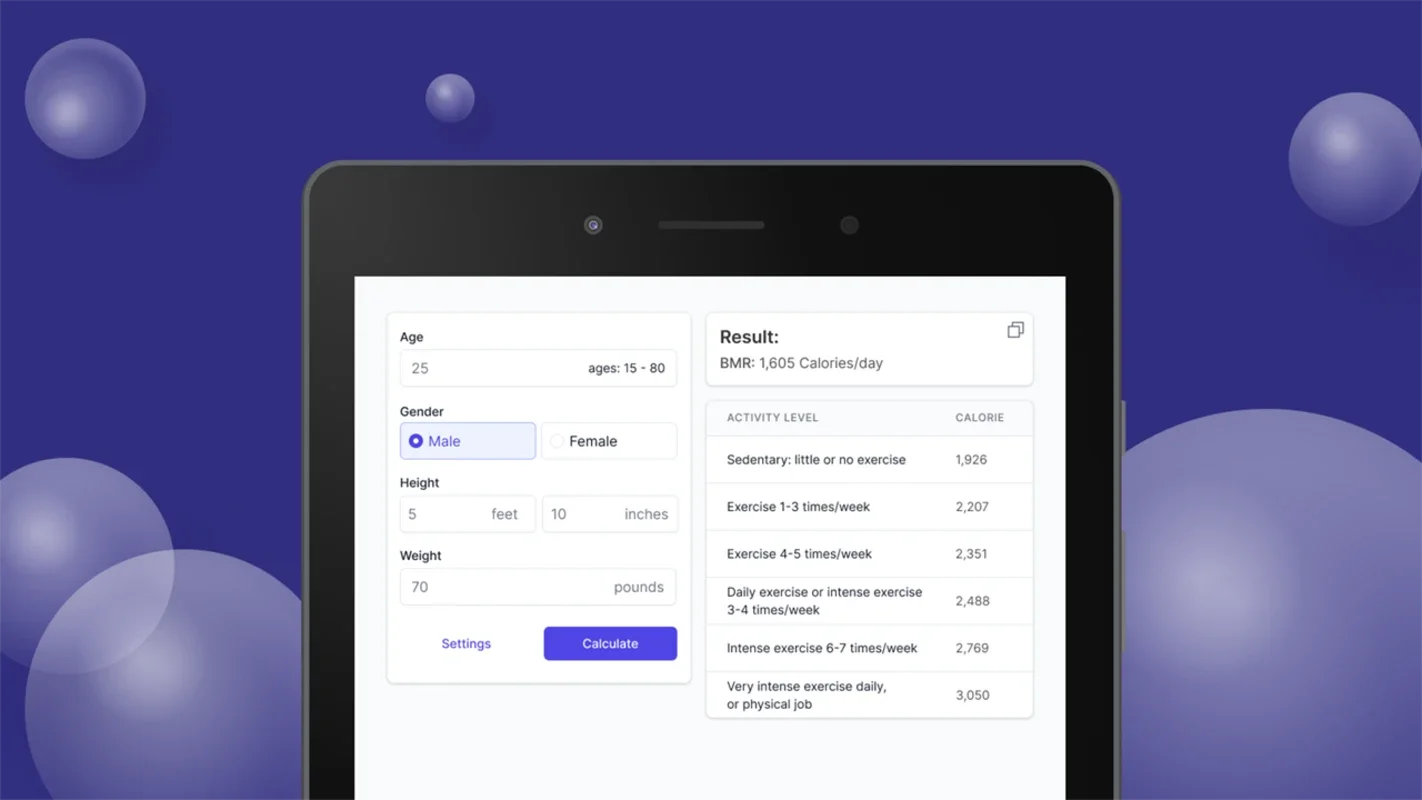 BMR Calculator for Android: Accurate BMR Insights