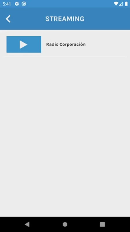 Radio Corporación for Android - Stream Diverse Shows