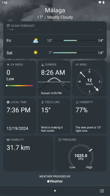 Real Weather for Android: Accurate Forecasts & Custom Widgets