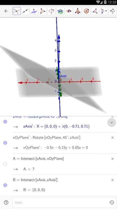 GeoGebra 3D Calculator for Android - A Great Tool for 3D Math