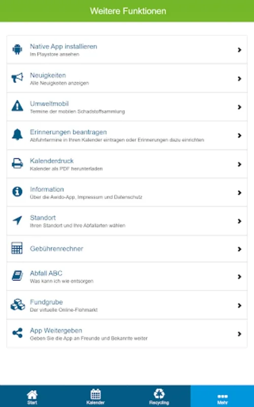 Abfallwirtschaft Rems-Murr AöR Abfall-App for Android: Efficient Waste Management