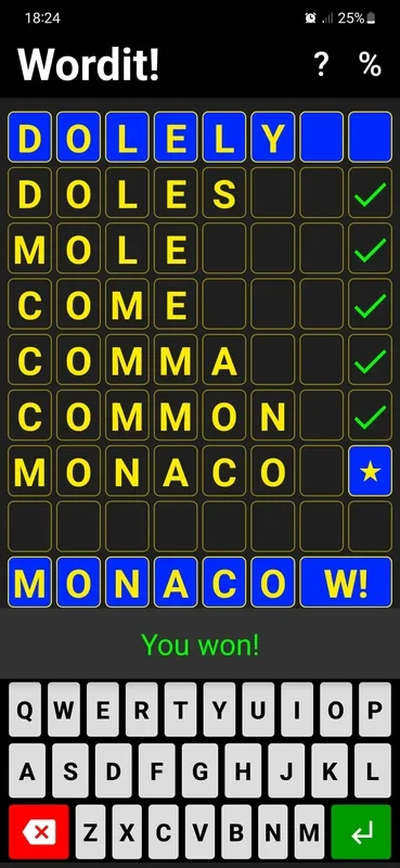 Wordit! for Android - Train Your Brain