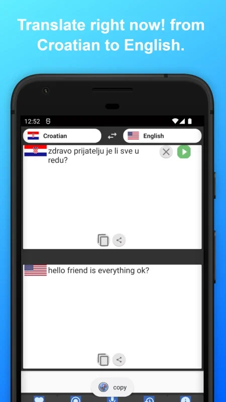 English to Croatian Translator for Android - Seamless Language Conversion