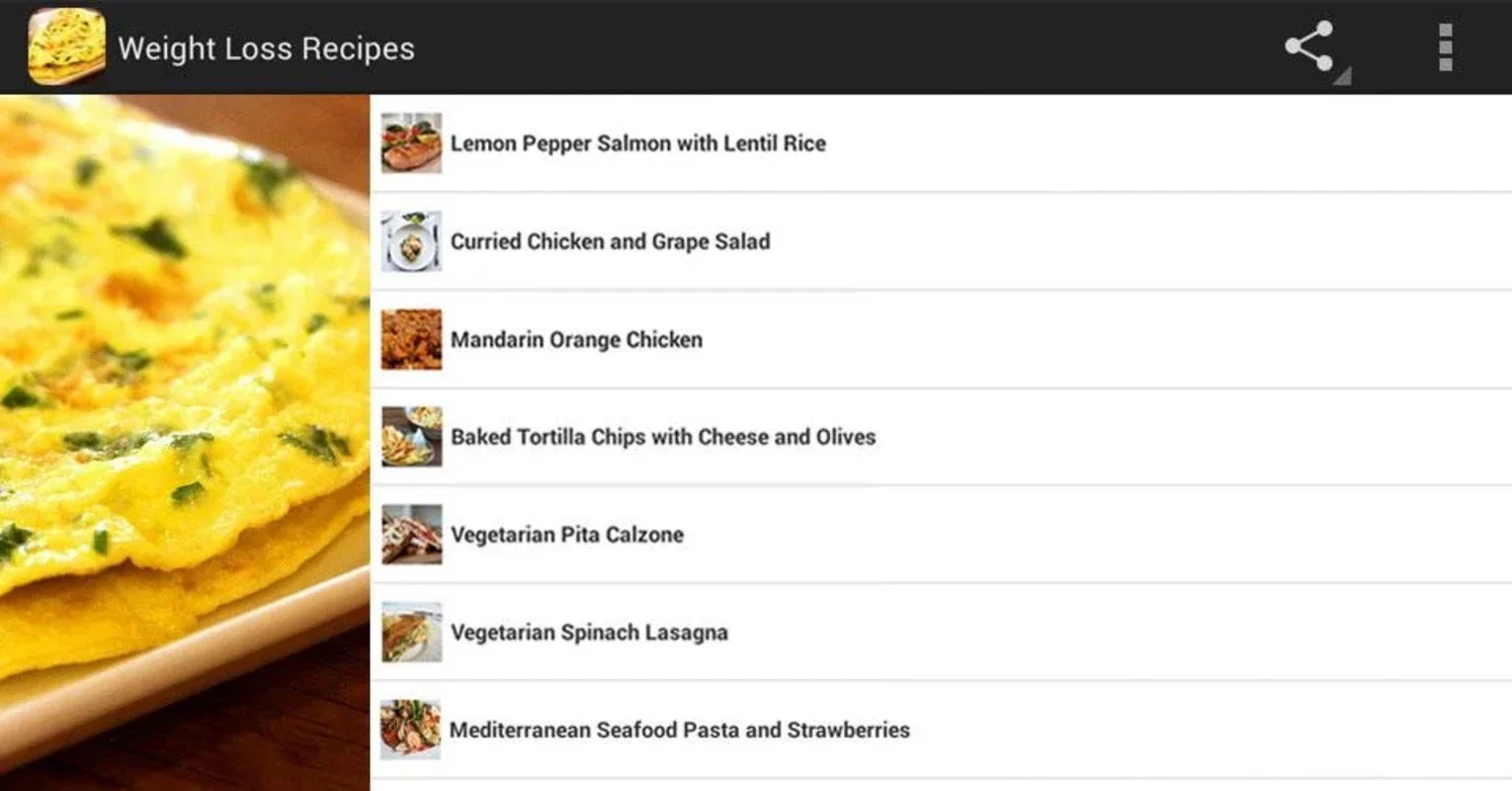 Weight Loss Recipes for Android: Aid Your Fitness Journey