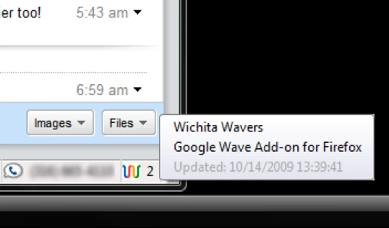 Google Wave Add-on for Firefox for Windows: Stay Updated on Waves