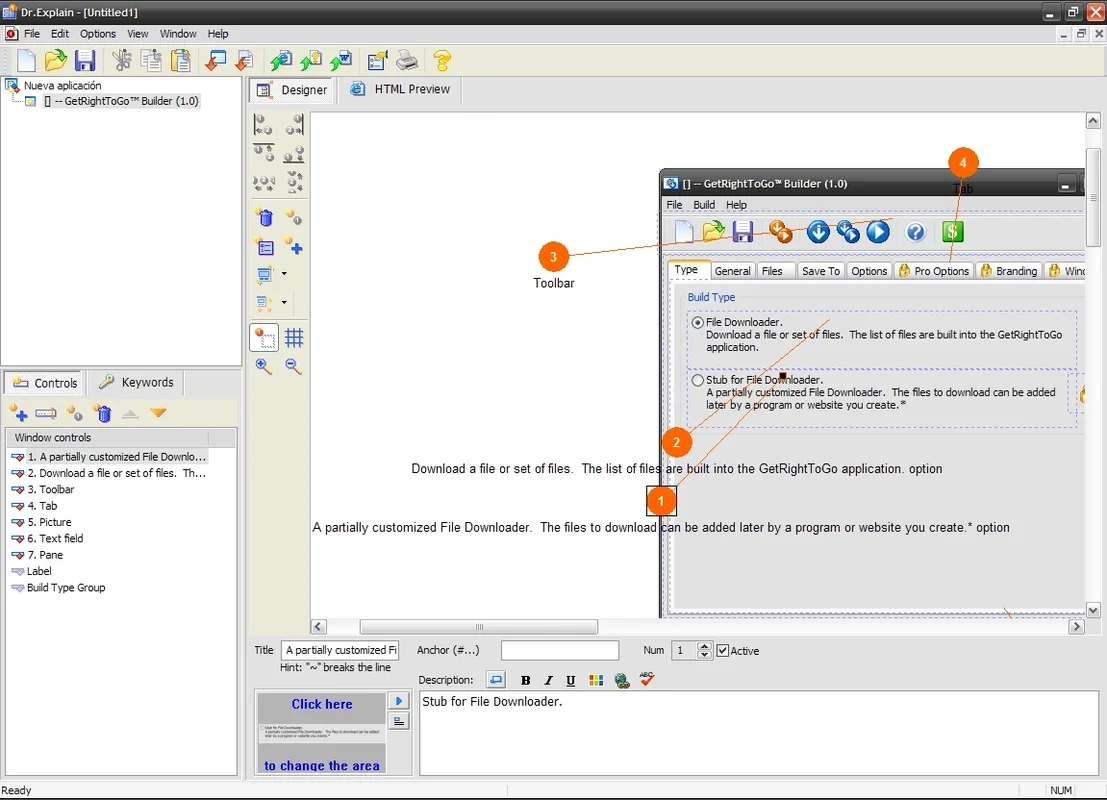 Dr.Explain for Windows - Create Software Documentation Easily