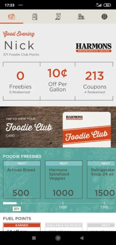 Harmons for Android: Streamline Shopping & Save