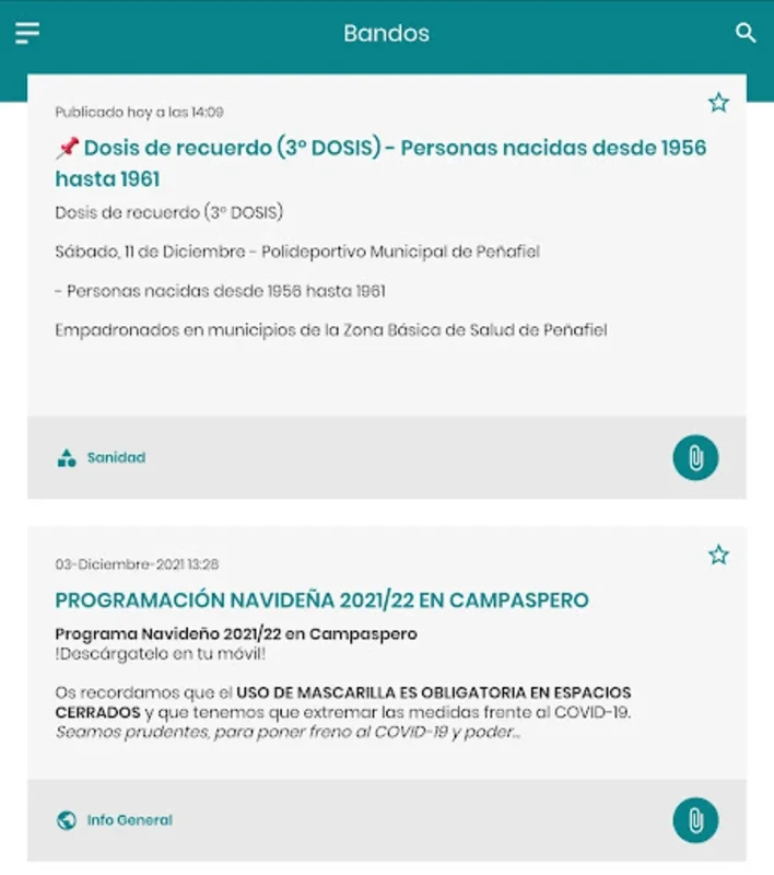 Campaspero Informa for Android: Stay Informed on Local Affairs