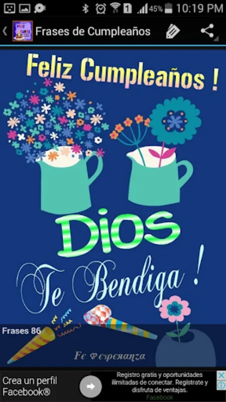 Frases de cumpleaños for Android - Enhance Your Birthdays